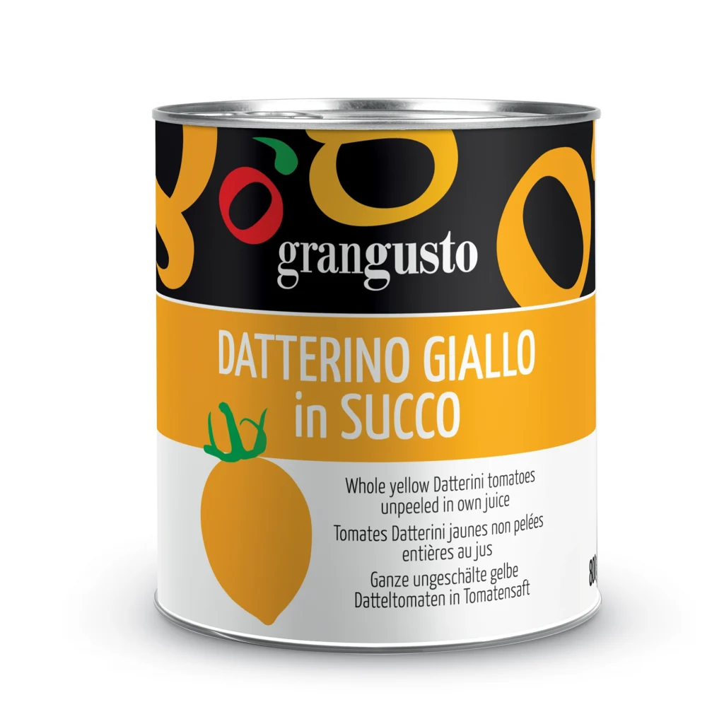 Grangusto Datterino giallo in succo 800g
